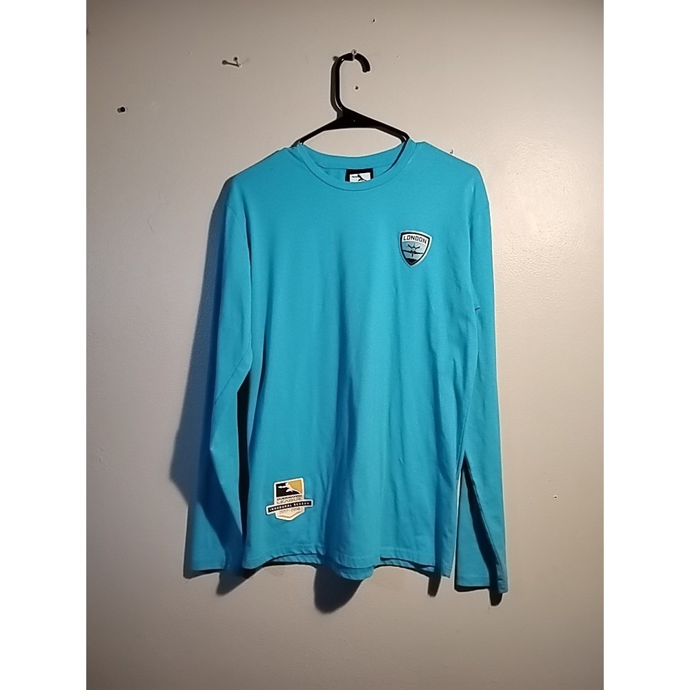 London Spitfire Overwatch League Inaugural Season 2017-2018 Jersey Blue Mens L